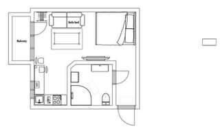 Апартаменты Minsklux Apartment 2 Минск Апартаменты-студио (для 2 взрослых) - ул. Городской Вал, 9-7