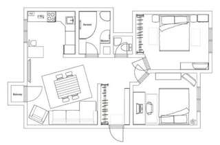 Апартаменты Minsklux Apartment 2 Минск Апартаменты с 2 спальнями и гидромассажной ванной - ул. Ленина, 9-22