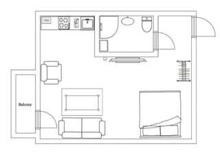 Апартаменты Minsklux Apartment 2 Минск Апартаменты-студио - ул. Городской Вал, 9-2